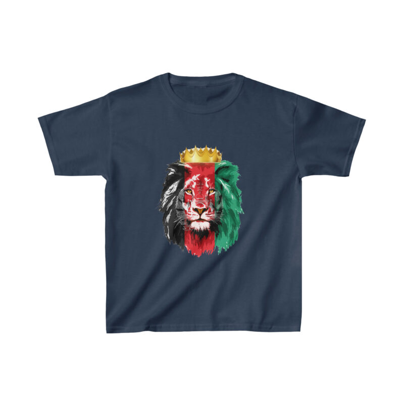Afghanistan Flag Lion t-Shirt For Kids